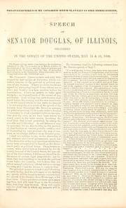Tapa de Non-interference by Congress with slavery in the territories