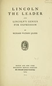 Tapa de Lincoln the leader