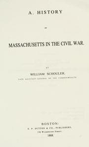 Tapa de A history of Massachusetts in the Civil War