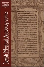 Tapa de Jewish mystical autobiographies : Book of visions and Book of secrets