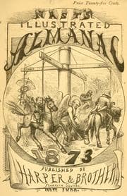 Tapa de Nast's Illustrated Almanac 1873