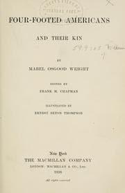 Tapa de Four-footed Americans and their kin