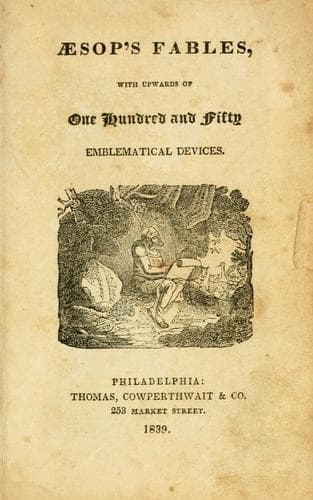 Tapa de Æsop's fables