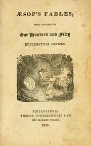 Tapa de Æsop's fables