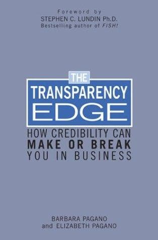 Tapa de The transparency edge