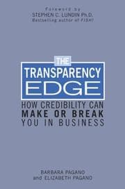 Tapa de The transparency edge