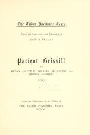 Tapa de Patient Grissill, 1603