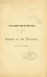 Tapa de Union League Club of New York