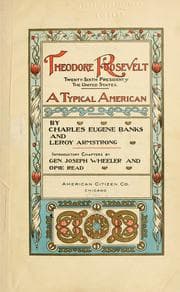 Tapa de Theodore Roosevelt, twenty-sixth president of the United States