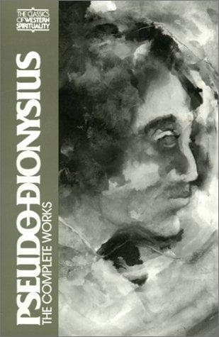 Tapa de Pseudo Dionysius