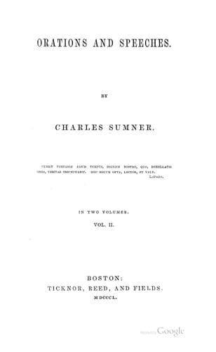 Tapa de Orations and speeches [1845-1850]