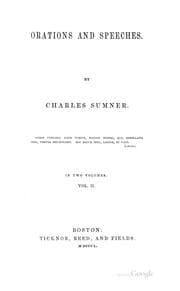 Tapa de Orations and speeches [1845-1850]