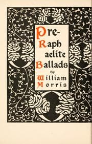 Tapa de Pre-Raphaelite ballads