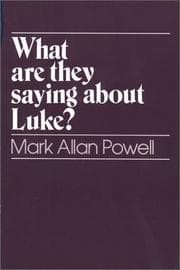 Tapa de What are they saying about Luke?