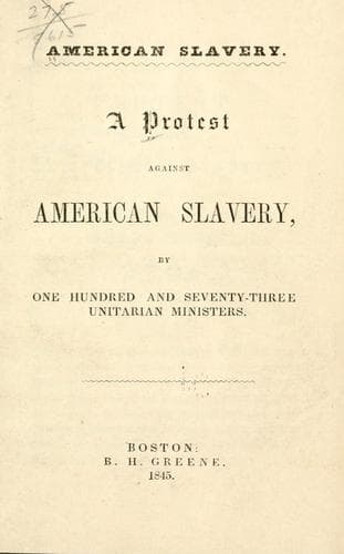 Tapa de American slavery