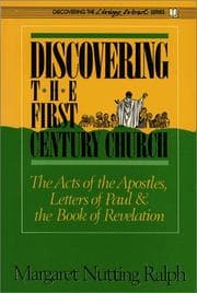 Tapa de Discovering the first century church