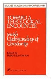 Tapa de Toward a theological encounter