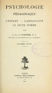 Tapa de Psychologie pedagogique