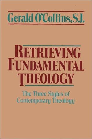 Tapa de Retrieving fundamental theology