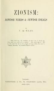 Tapa de Zionism