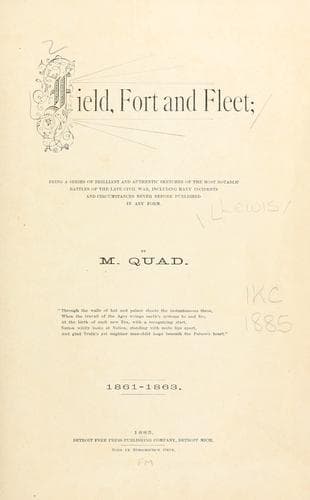 Tapa de Field, fort and fleet