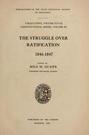 Tapa de The Struggle over ratification, 1846-1847