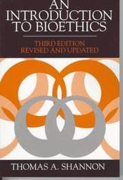 Tapa de An Introduction to Bioethics