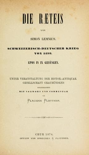Tapa de Die Raeteis