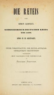 Tapa de Die Raeteis