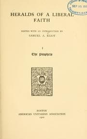 Tapa de Heralds of a liberal faith