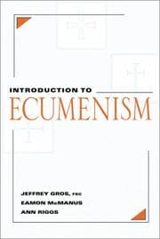 Tapa de Introduction to ecumenism