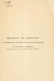 Tapa de Deportation and colonization