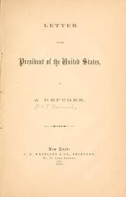 Tapa de Letter to the President of the United States