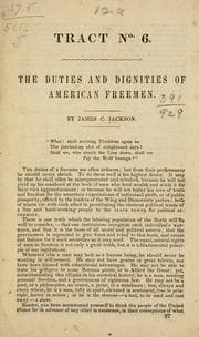 Tapa de The duties and dignities of American freemen