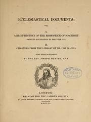 Tapa de Ecclesiastical Documents