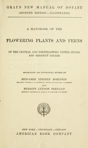 Tapa de Gray's new manual of botany