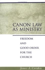 Tapa de Canon Law as Ministry
