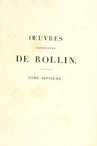 Tapa de OEuvres complètes