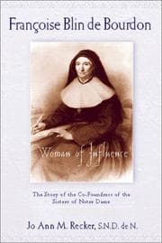 Tapa de Francoise Blin De Bourdon, Woman of Influence