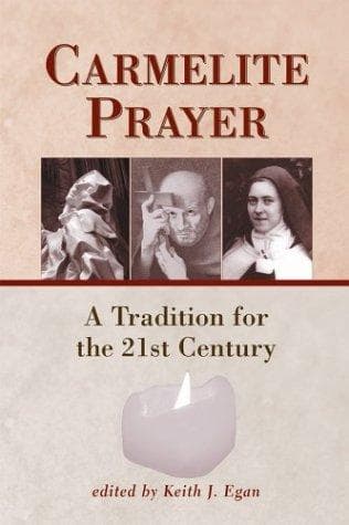 Tapa de Carmelite Prayer
