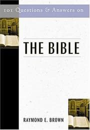 Tapa de 101 Questions and Answers on the Bible