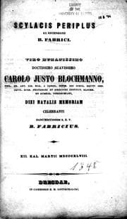 Tapa de Scylacis periplus