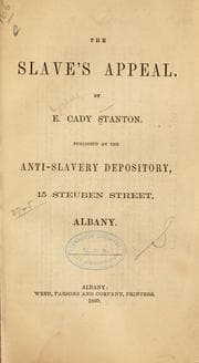 Tapa de The slave's appeal