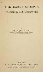 Tapa de The early church