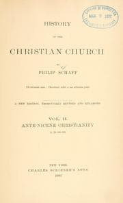Tapa de History of the Christian church