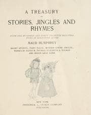 Tapa de A treasury of stories, jingles and rhymes