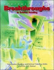 Tapa de Breakthroughs in Critical Reading