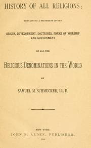 Tapa de History of all religions