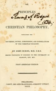 Tapa de The principles of Christian philosophy