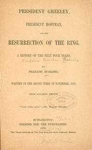 Tapa de President Greeley, President Hoffman and the resurrection of the ring